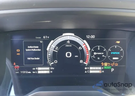 2024 Toyota Sequoia Capstone z USA, uszkodzony, nr VIN 7SVAAABAXRX024670